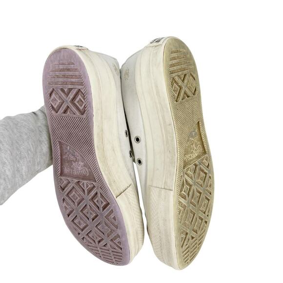 Converse Chuck Taylor All Star Lift Platform Embroidered Floral Women's Size 9.5 - Picture 7 of 9